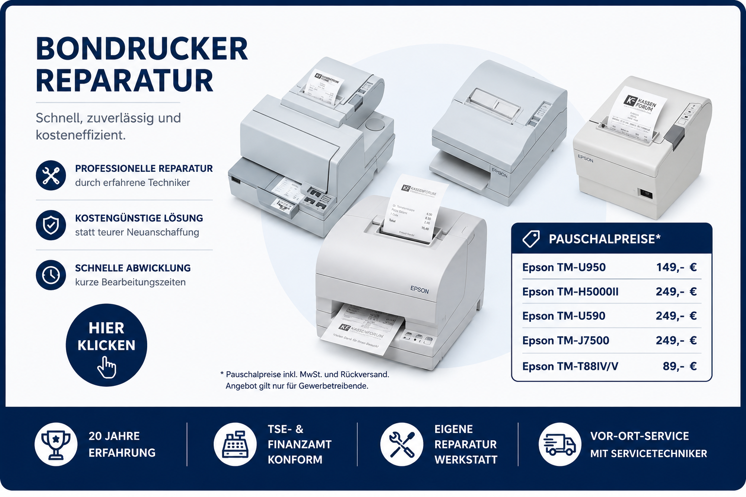 Rezeptdrucker Reparatur